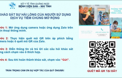 Khảo sát sự hài lòng của người dân đối với các dịch vụ y tế công  2025